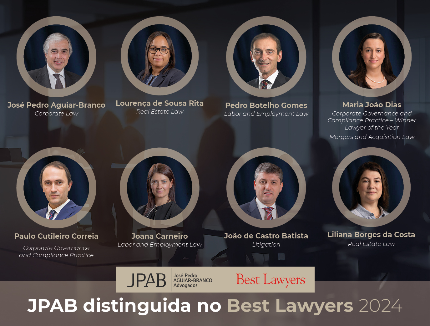 JPAB reforça posição no Best Lawyers 2024